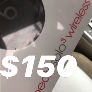 Beats solo3 wireless Black